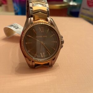 Rose gold Michael Kors watch
